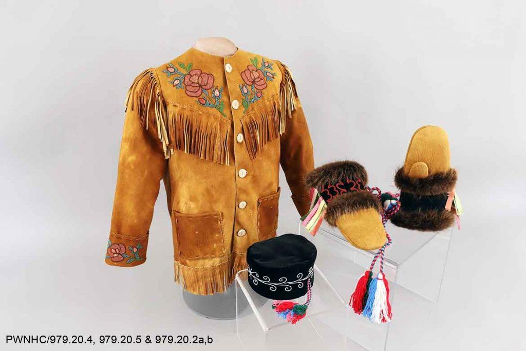 Colourful NWT Métis clothing
