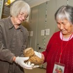 Kate Inuktalik with Kamik