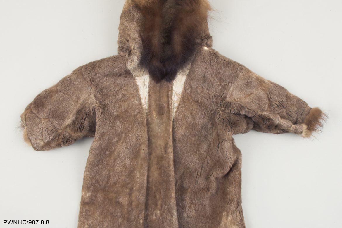 Child’s parka made from caribou fur, Aklavik 1930-1935.