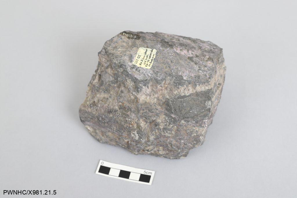 Minerai d’arséniure de cobalt-nickel de la mine Eldorado.