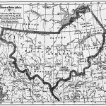 Carte tirée du document du traité montrant la frontière du traité no 8.