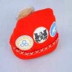Toque or hat made in 1970 to celebrate the Arctic Winter Games and the NWT Centennial events.