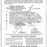 Publicités du journal The Northern Miner présentant le potentiel d’investissement des terres proches de la riviè Fortens re Beaulieu. Des centaines d’entreprises ont été créées après la Seconde Guerre mondiale pour tirer profit de l’or dans la région de Yellowknife.