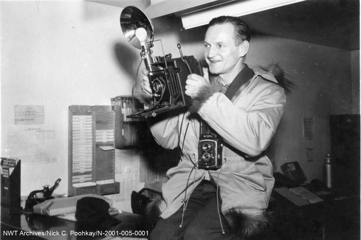 Henry Busse, propriétaire de Yellowknife Photo Service.