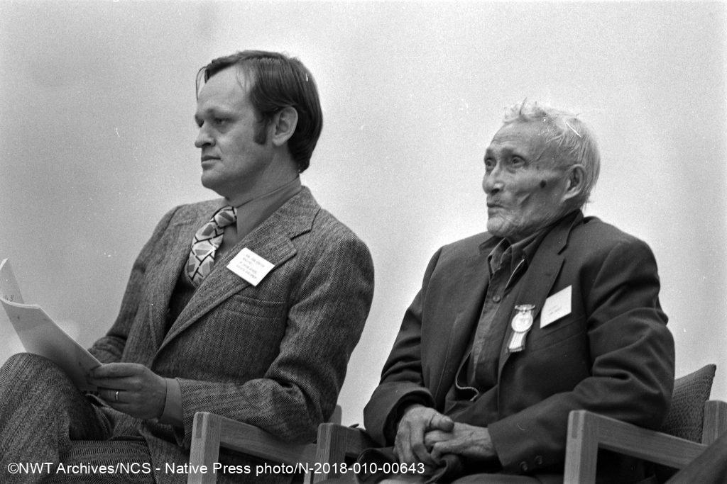 Chief Jimmy Bruneau - Northwest Territories Timeline