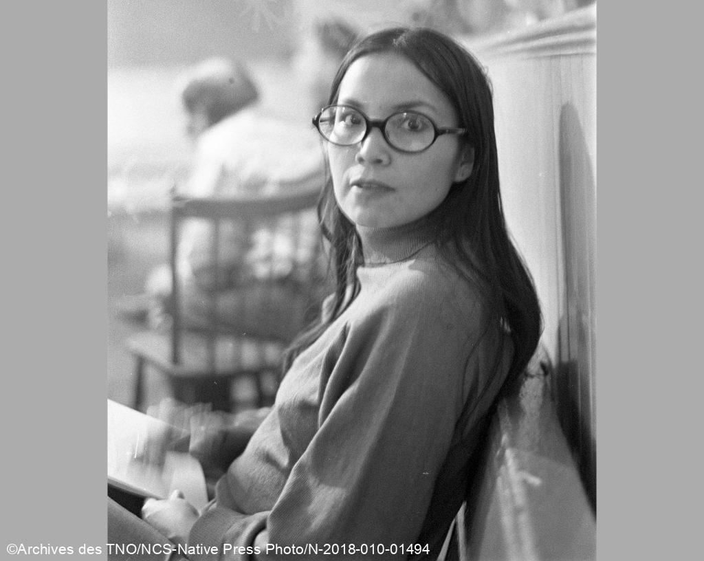 Gina Blondin, Indian Brotherhood of the NWT staff member, 1973.