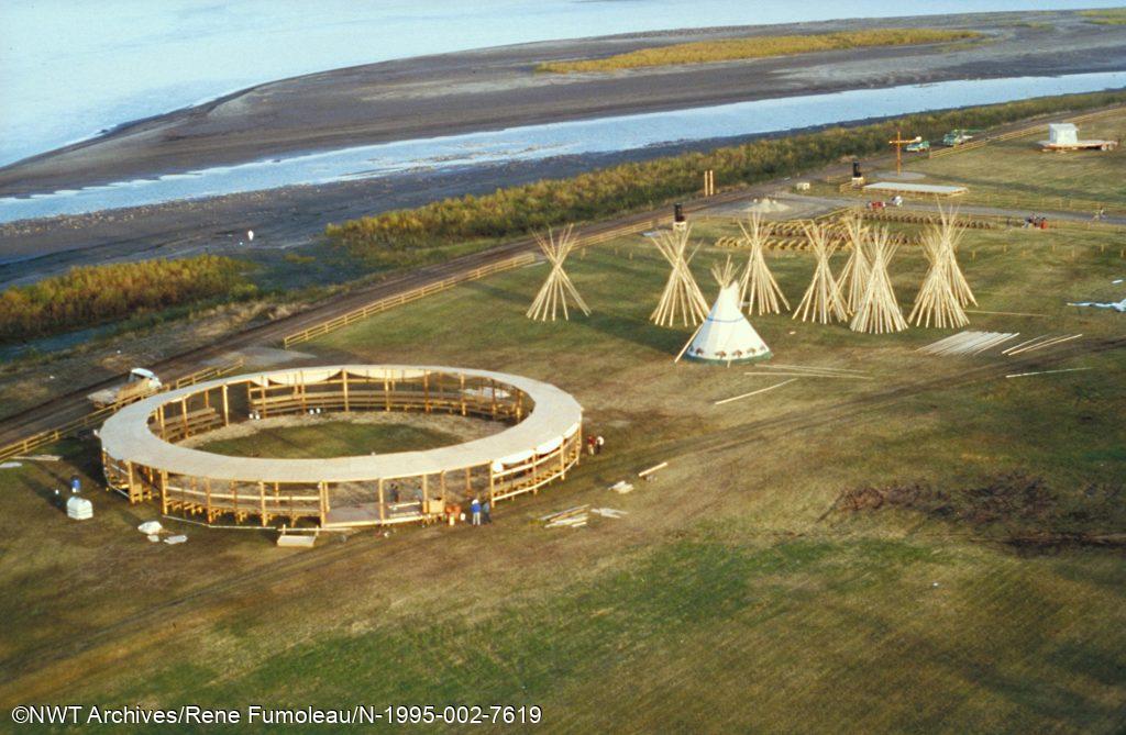 Fort Rae Nwt Pope John Paul II Visits Fort Simpson - Northwest Territories Timeline